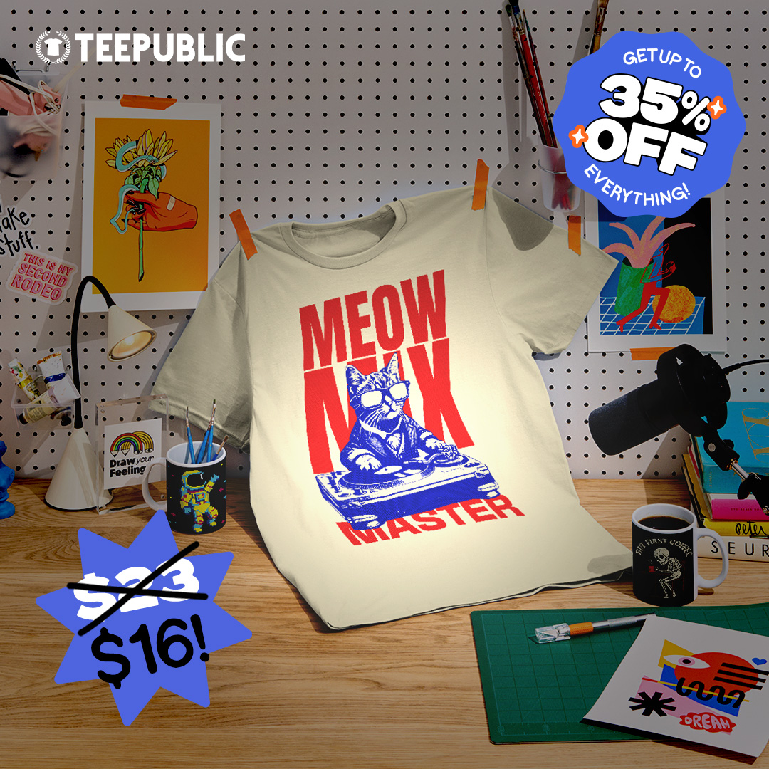 TeePublic.com Facebook ad
