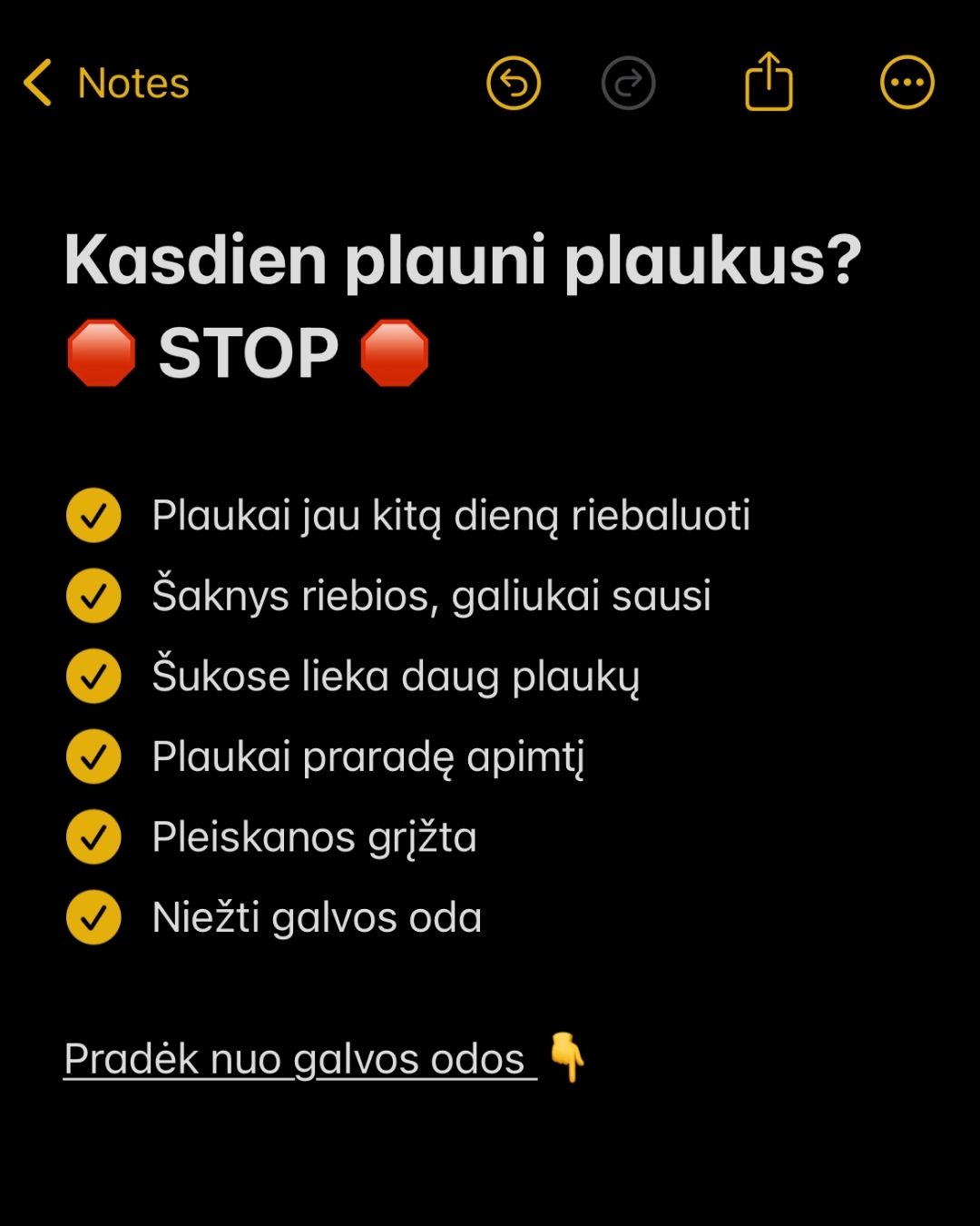 Tavo Šampūnas Facebook ad