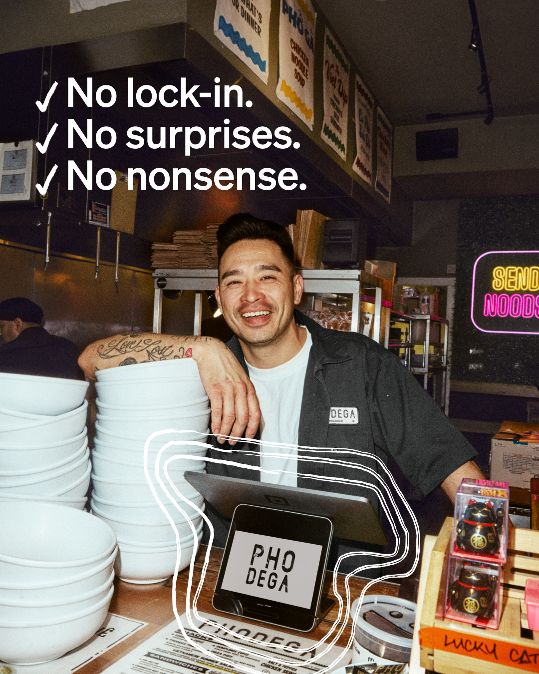 Square Facebook ad