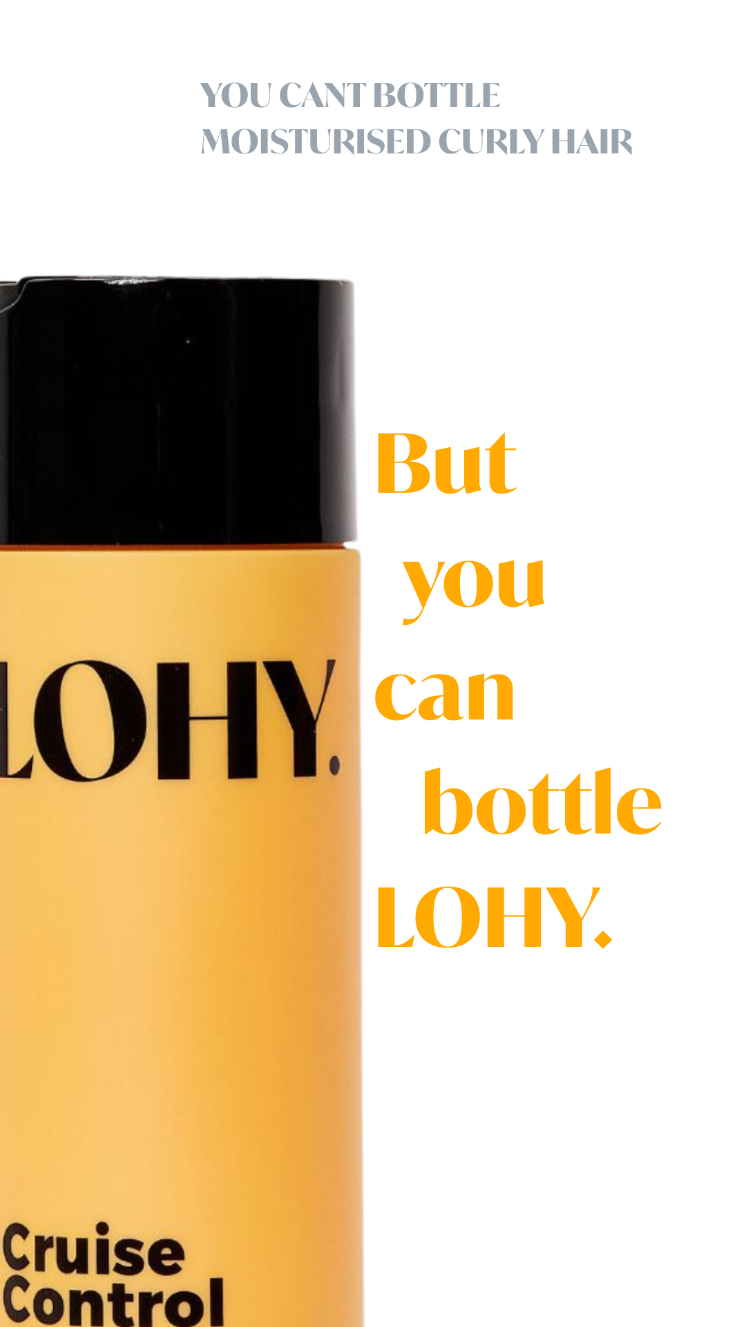 LOHY. Curls Facebook ad