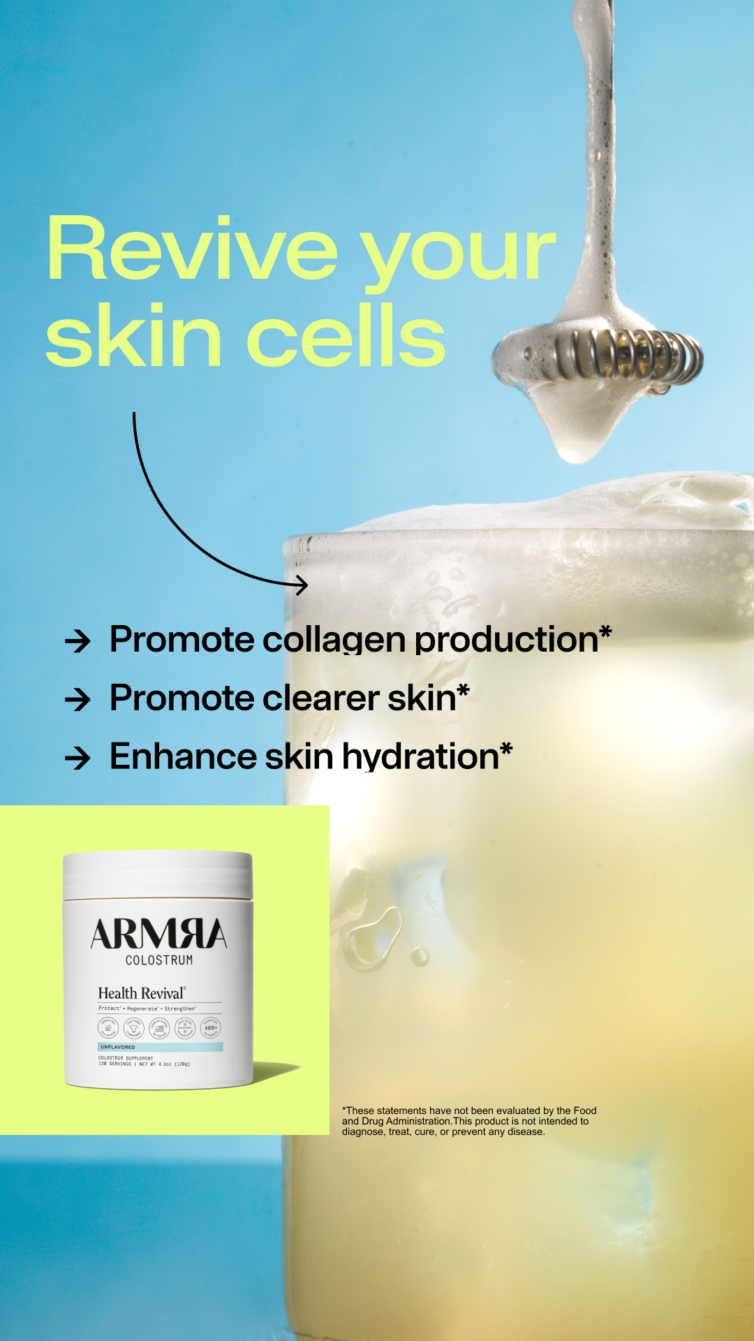 ARMRA Facebook ad