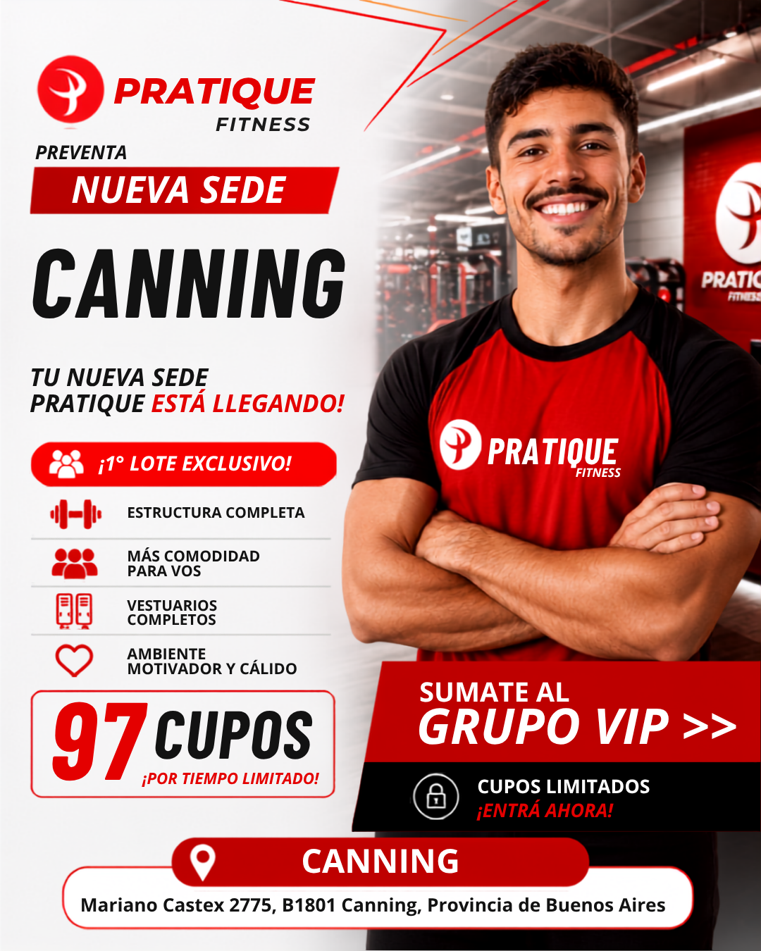 Pratique Fitness - Argentina Facebook ad