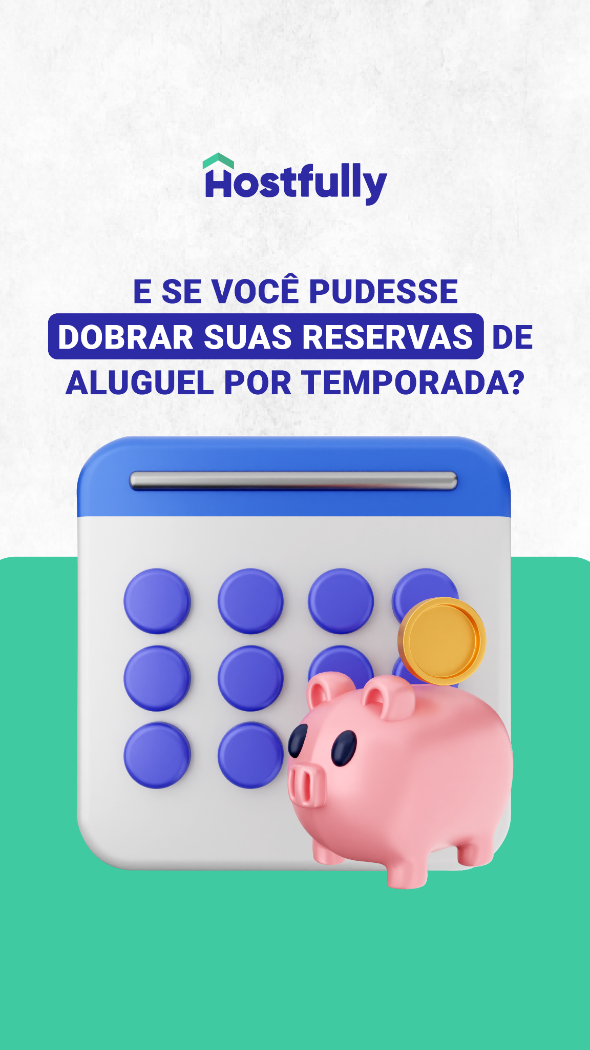 Hostfully Brasil Facebook ad