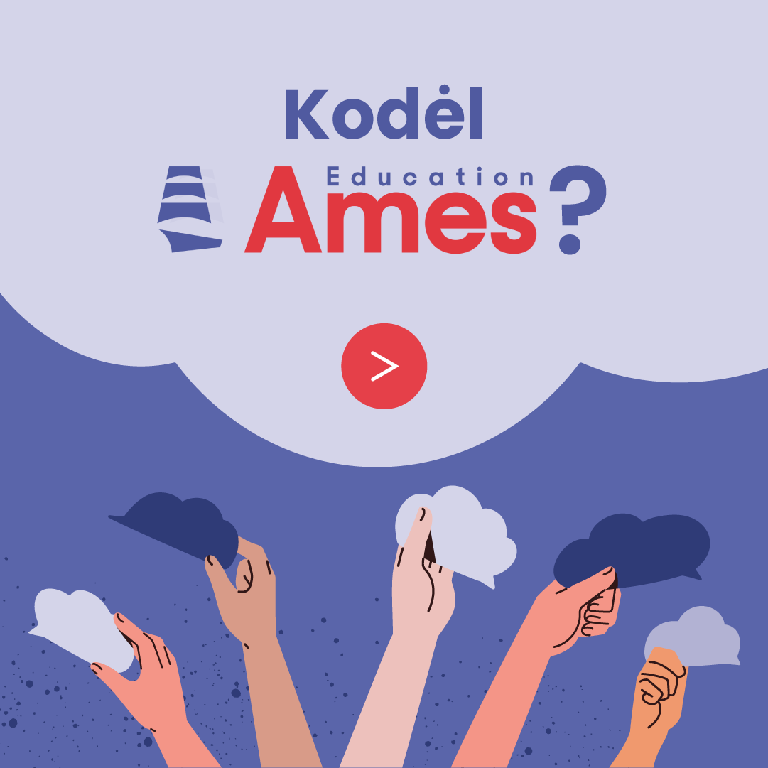 AMES Education Facebook ad