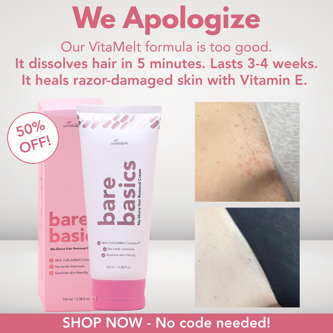 Liaison Facebook ad: 50% OFF ENDS SOON!
