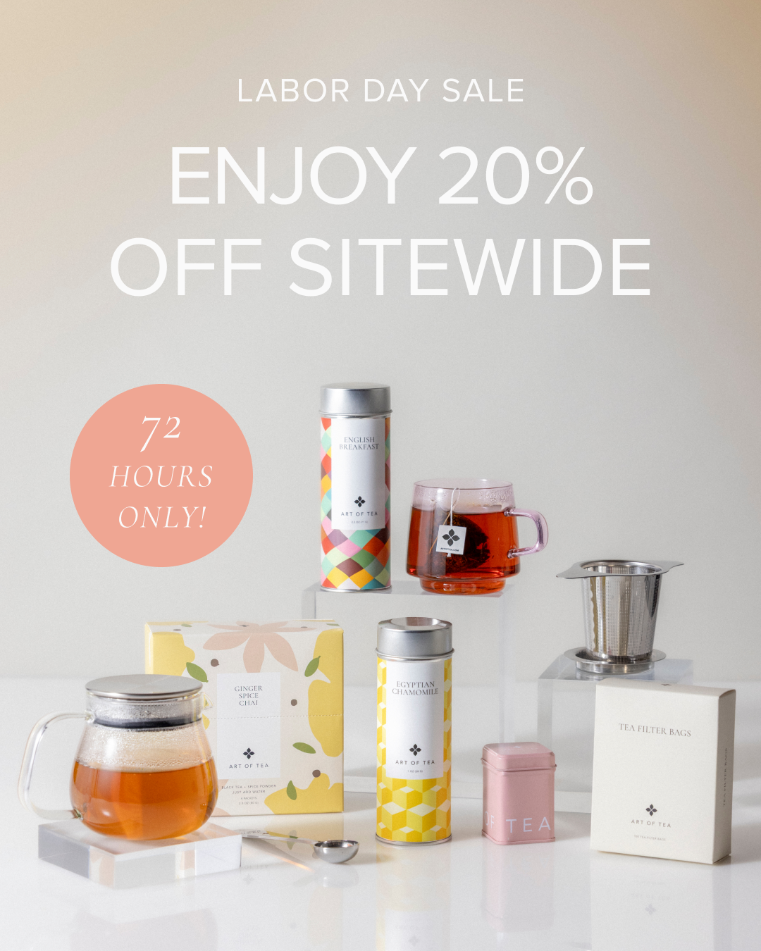 Art of Tea Facebook ad