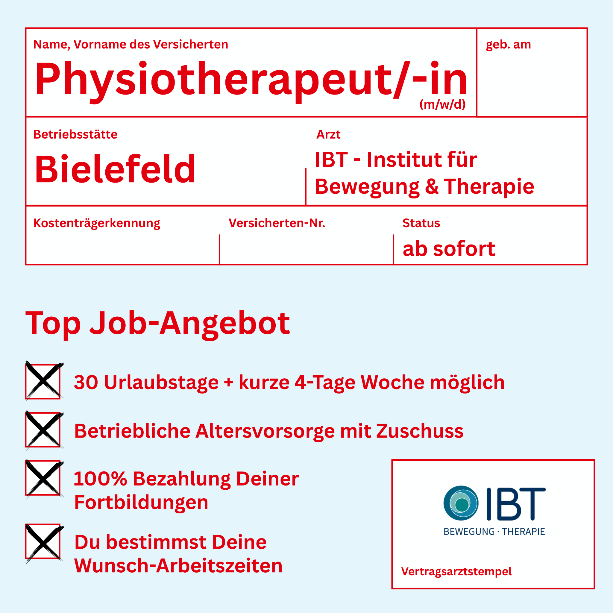 Candidate Flow Physio Jobs Facebook ad