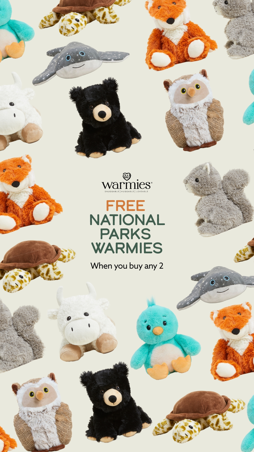 Warmies USA Facebook ad