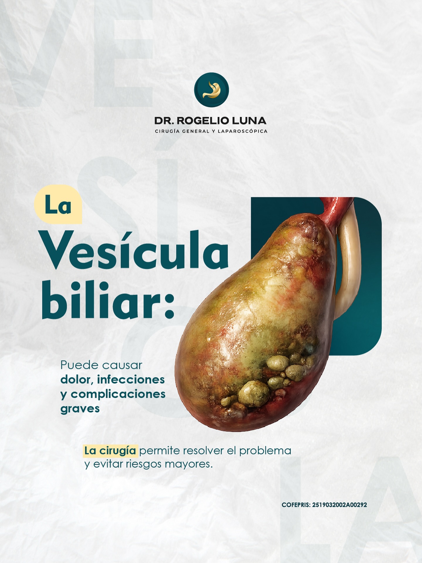 dr_rogeliolunamty Facebook ad: Los problemas de vesícula, como los cálculos biliares…