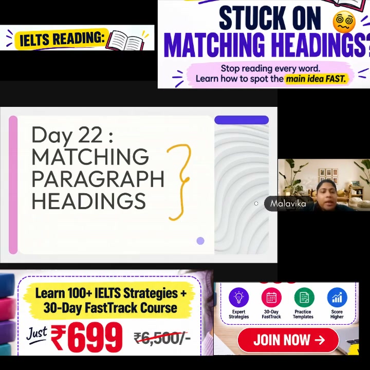 I-blue Education Facebook ad: Get 100+ proven IELTS strategies + 30-Day FastTrack for…