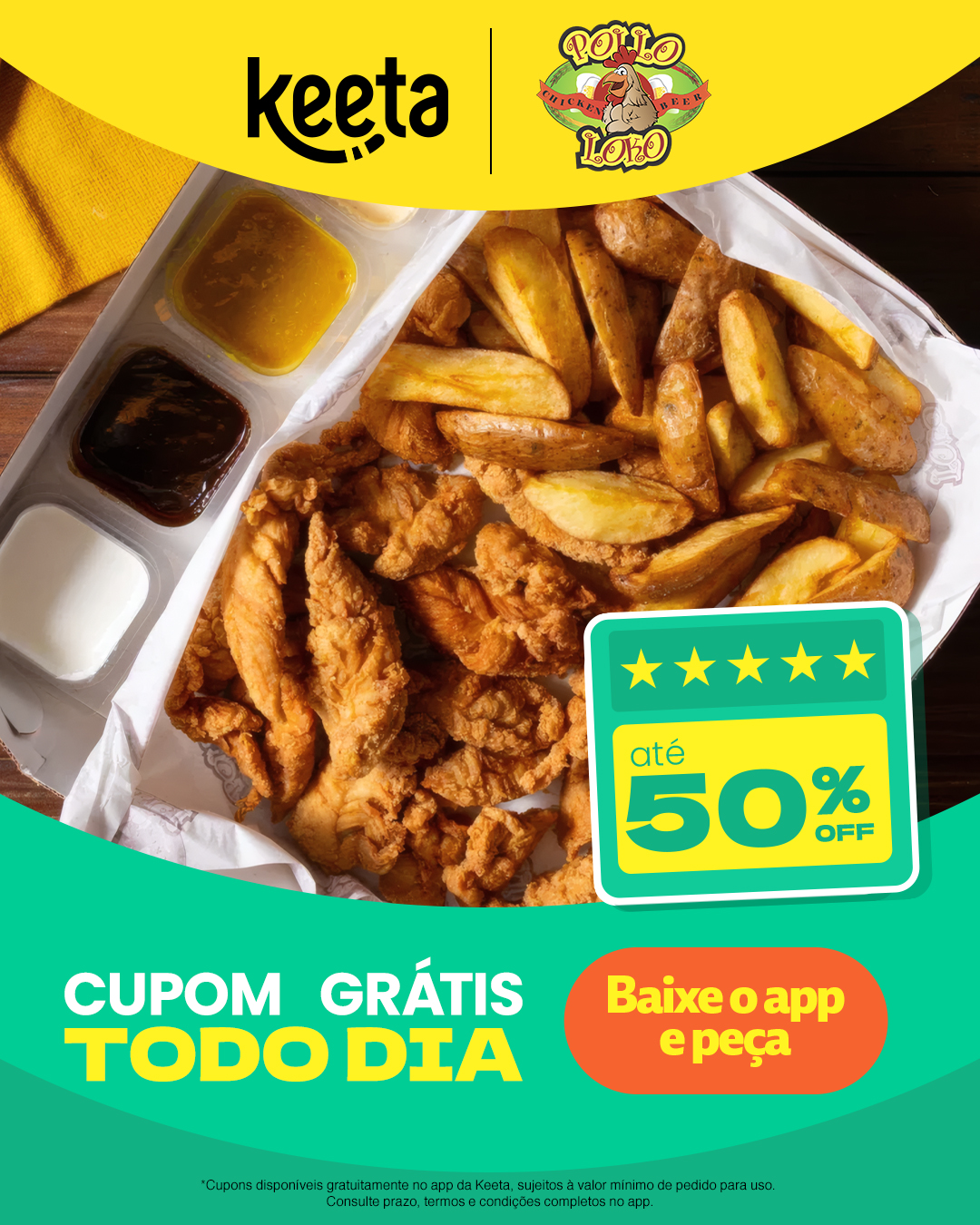 Keeta Brasil Facebook ad