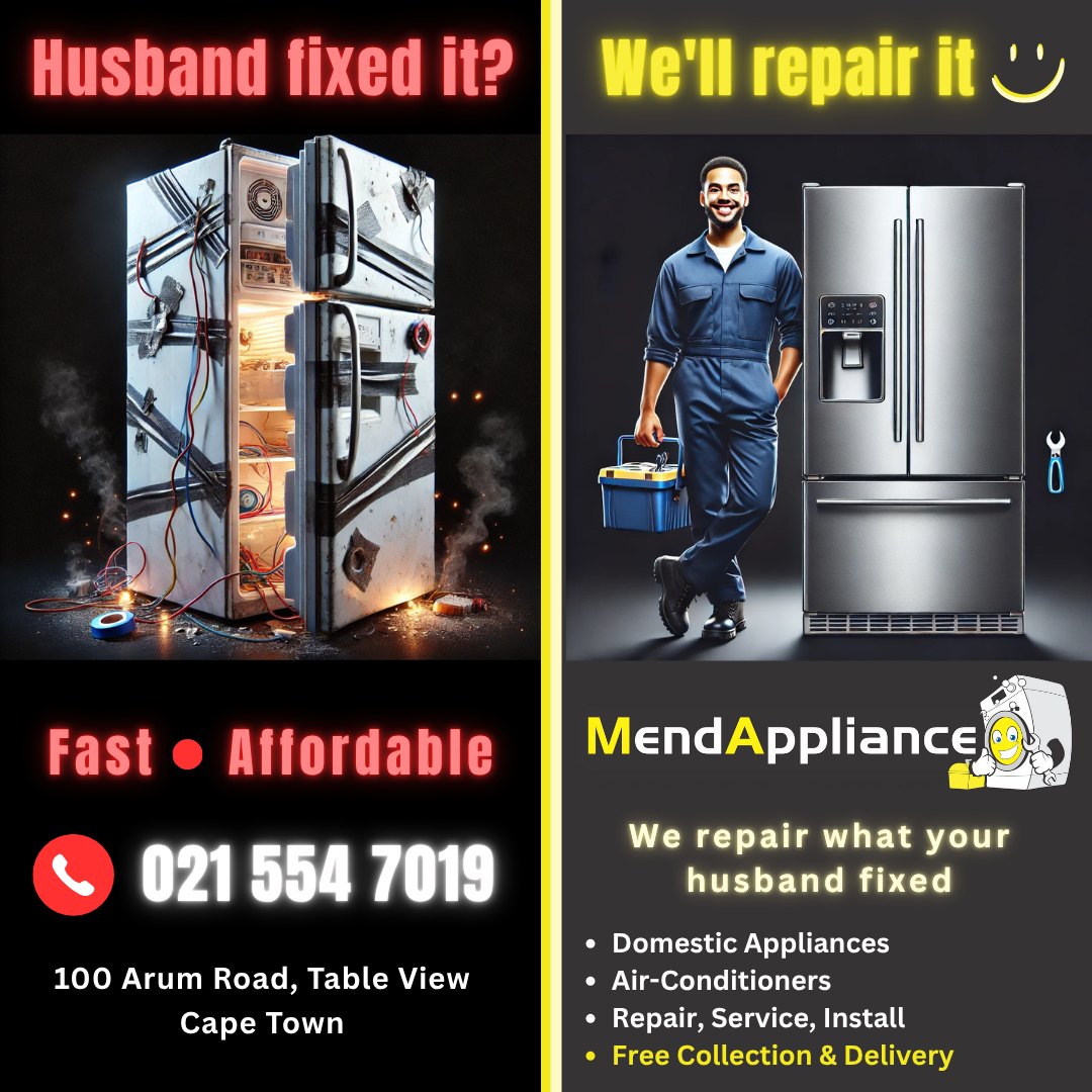 Mend Appliance Facebook ad: Give us a call!