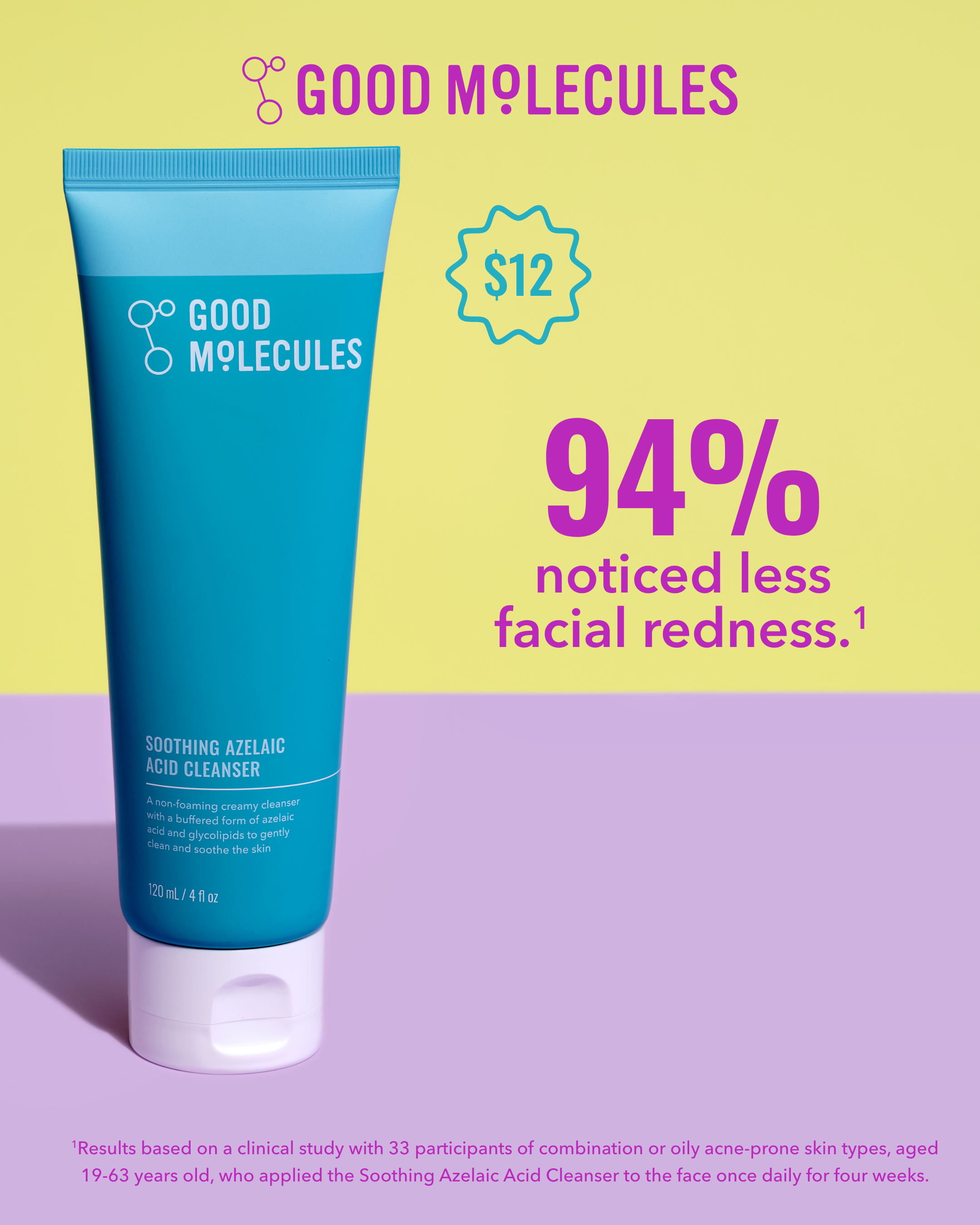 Good Molecules Facebook ad