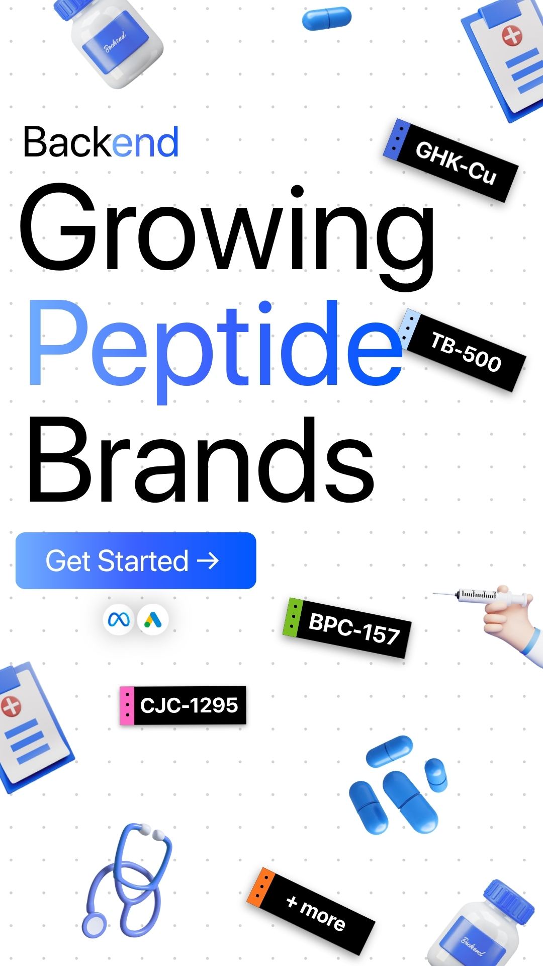 Backend Branding Facebook ad from Apr 6, 2026