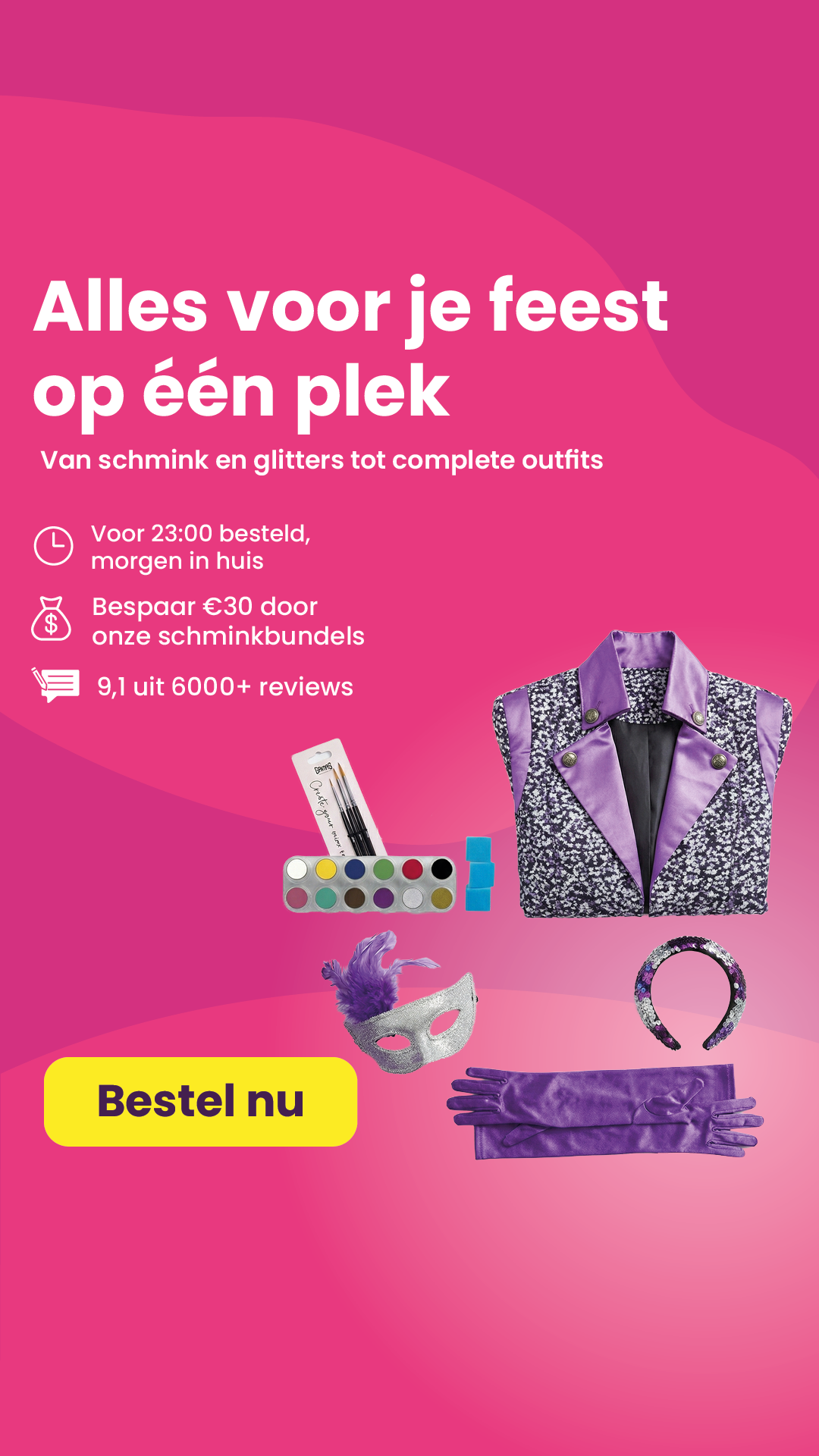 Schmink Specialist Facebook ad: Bespaar €30