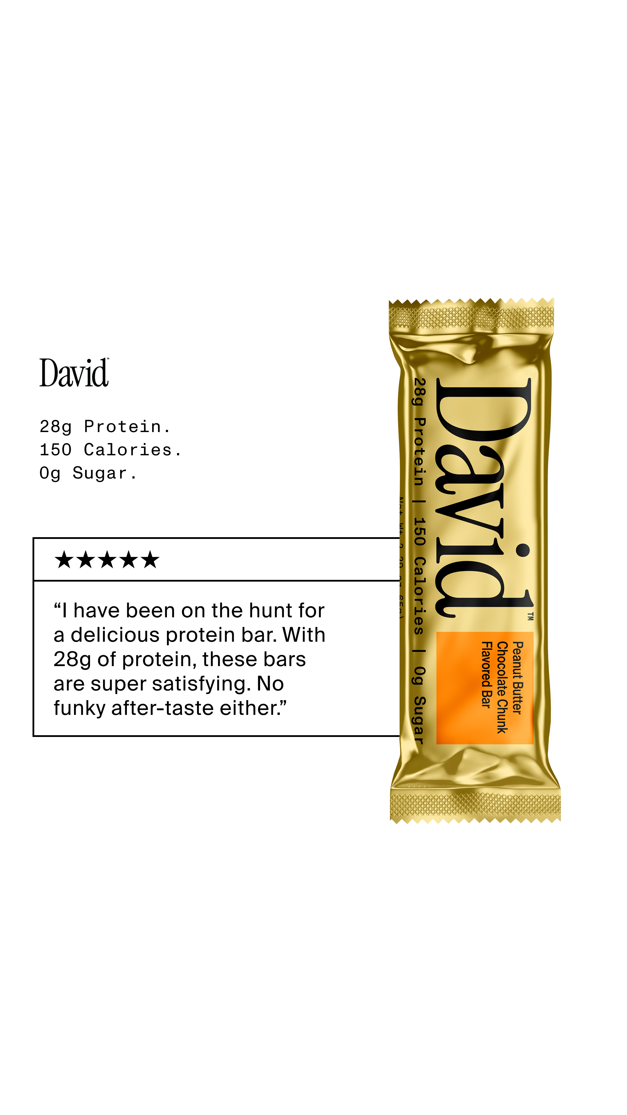 David Protein Facebook ad