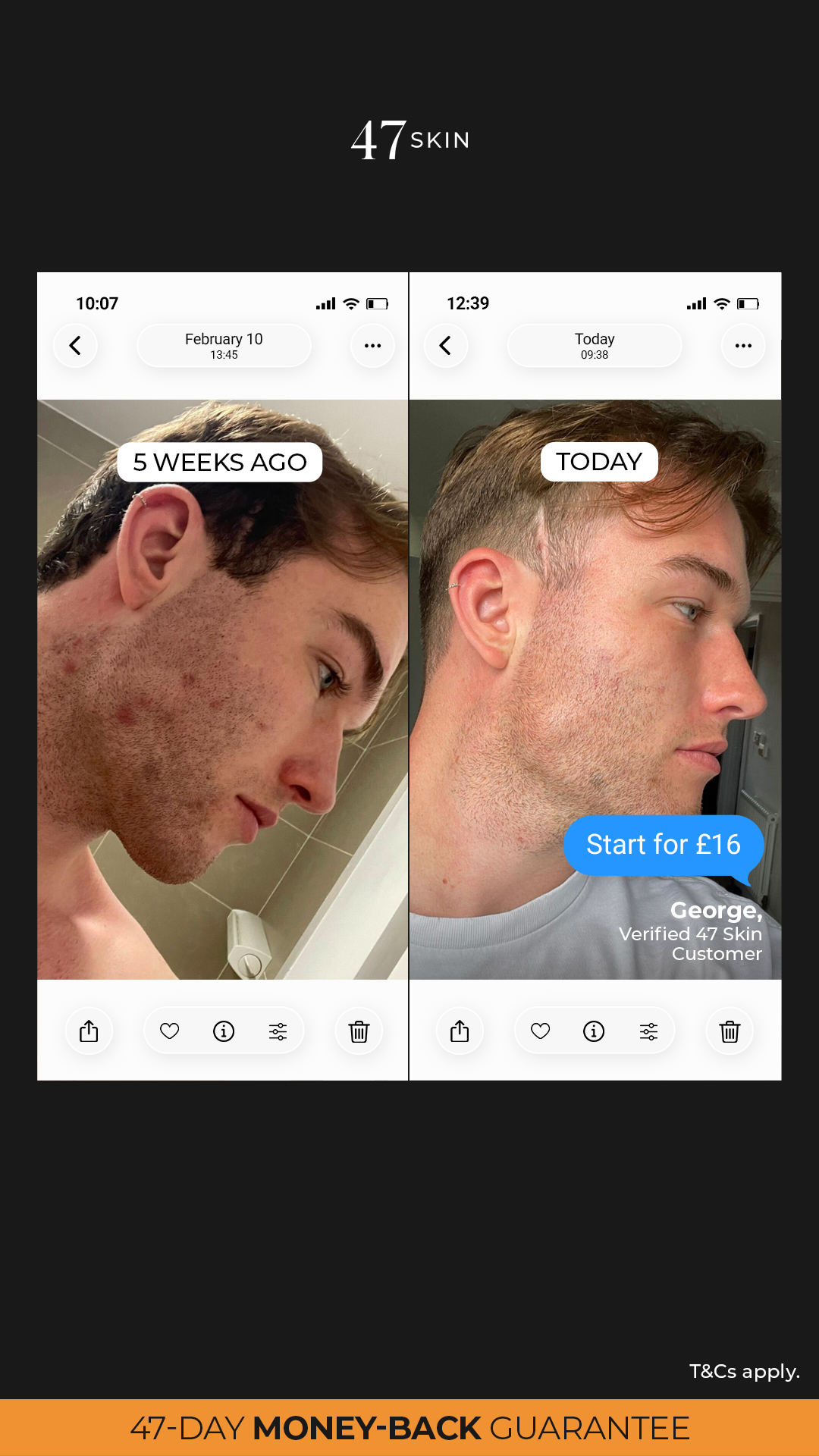 47Skin Facebook ad