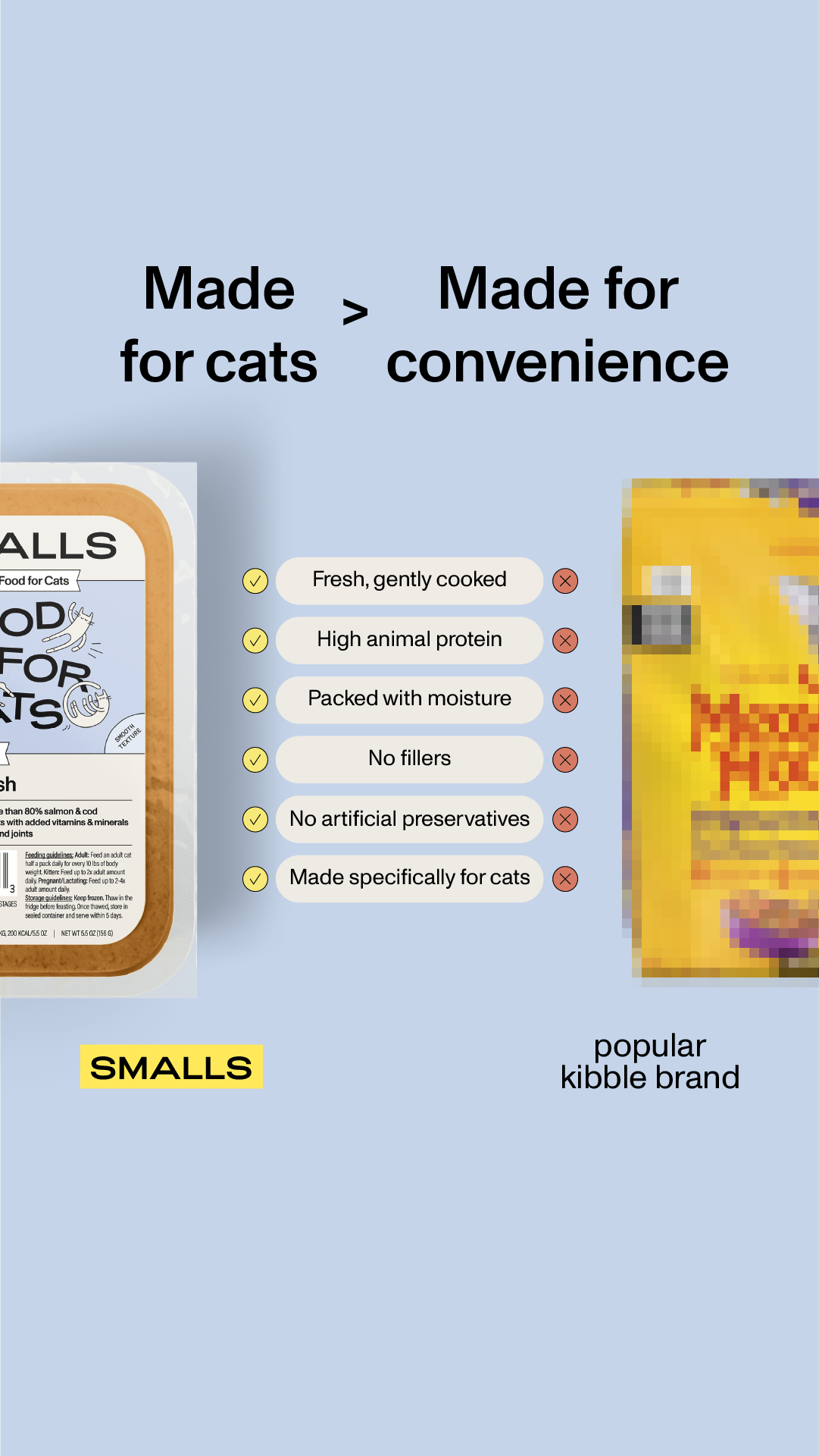 Smalls Facebook ad