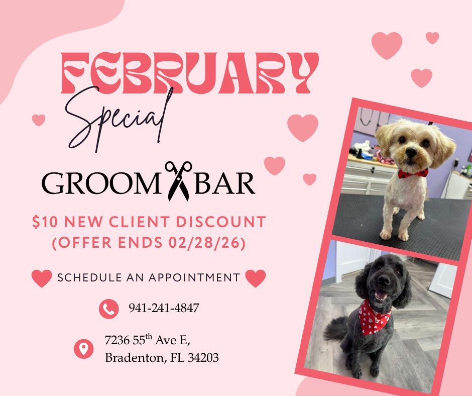 Groombar Bradenton, FL Facebook ad