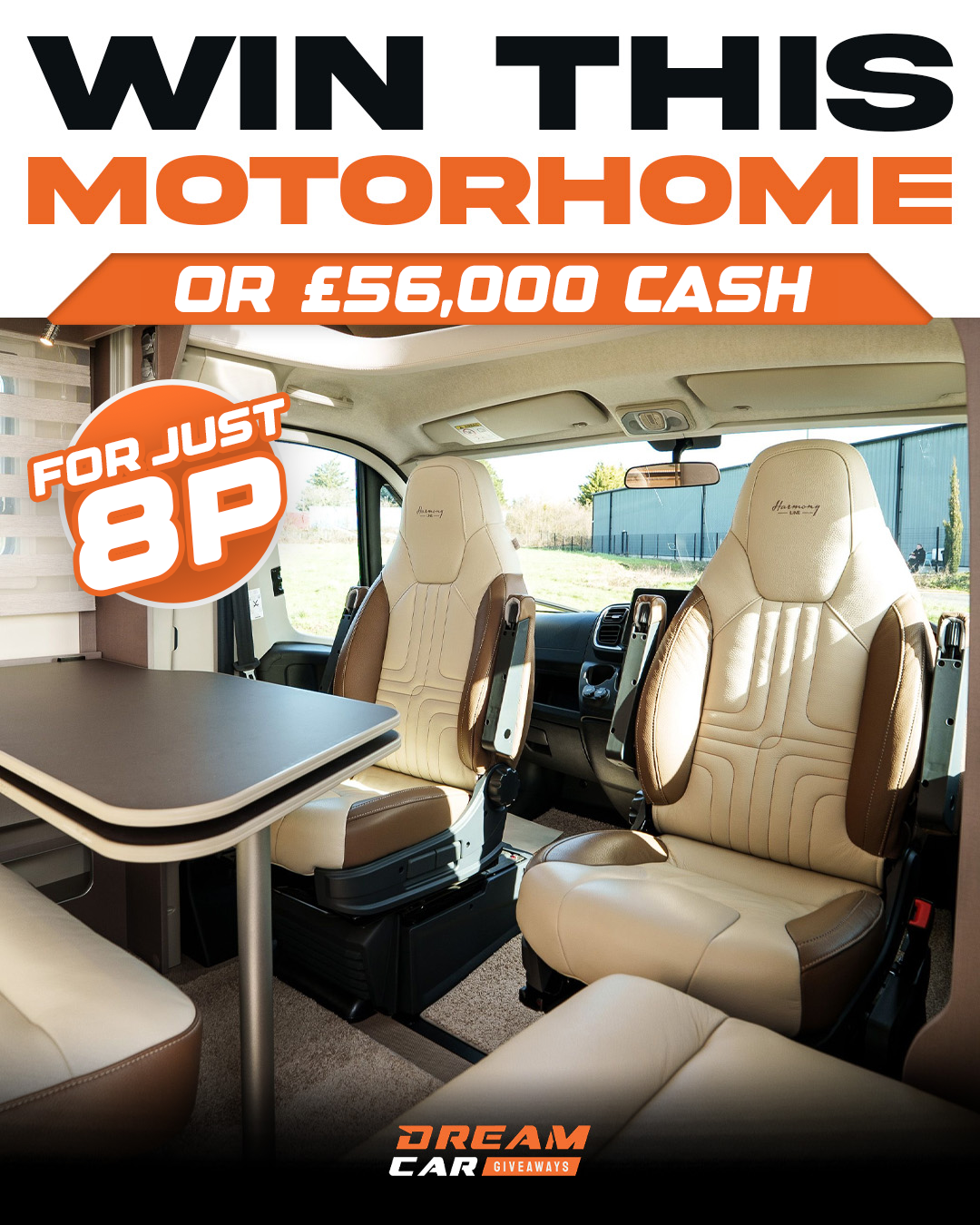 Dream Car Giveaways Facebook ad