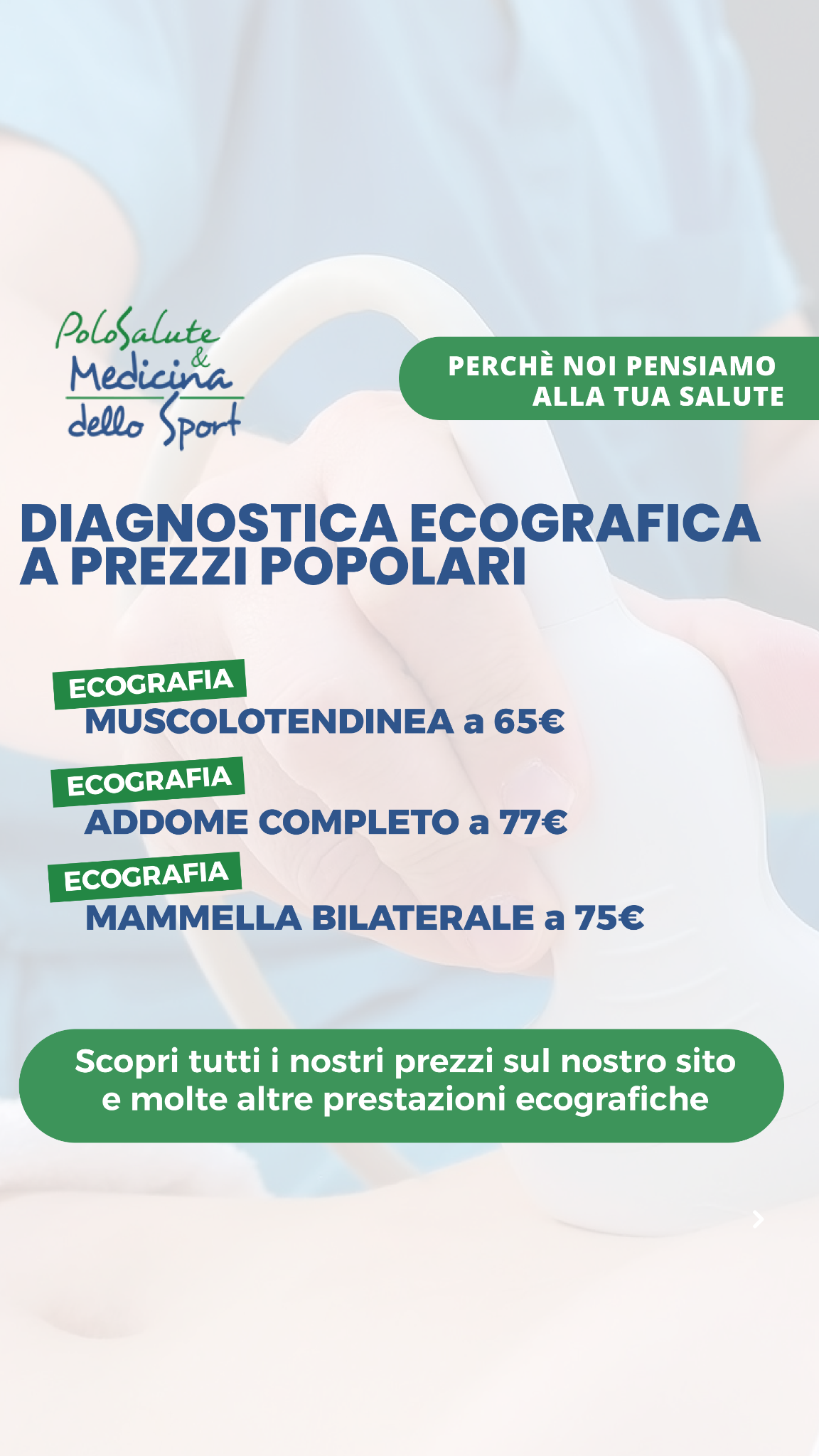 Polo Salute & Medicina Dello Sport Massa Carrara Facebook ad from Oct 1, 2025