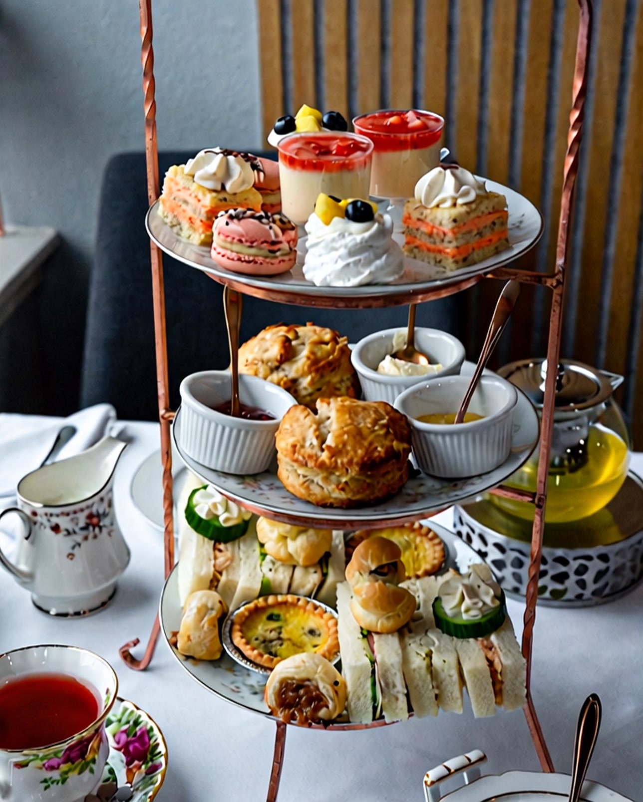 DOJA Teas Facebook ad: Make Time for Tea at Doja Tea Lounge