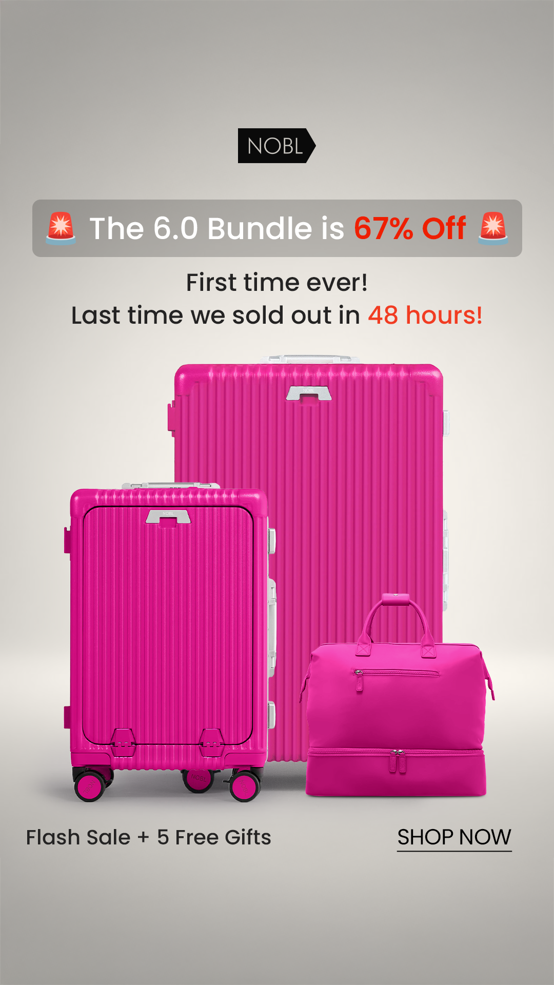 Trusted Luggage Guide Facebook ad