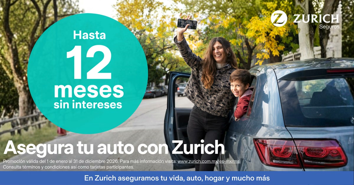 Zurich Mexico Facebook ad: Zurich Seguros de Auto