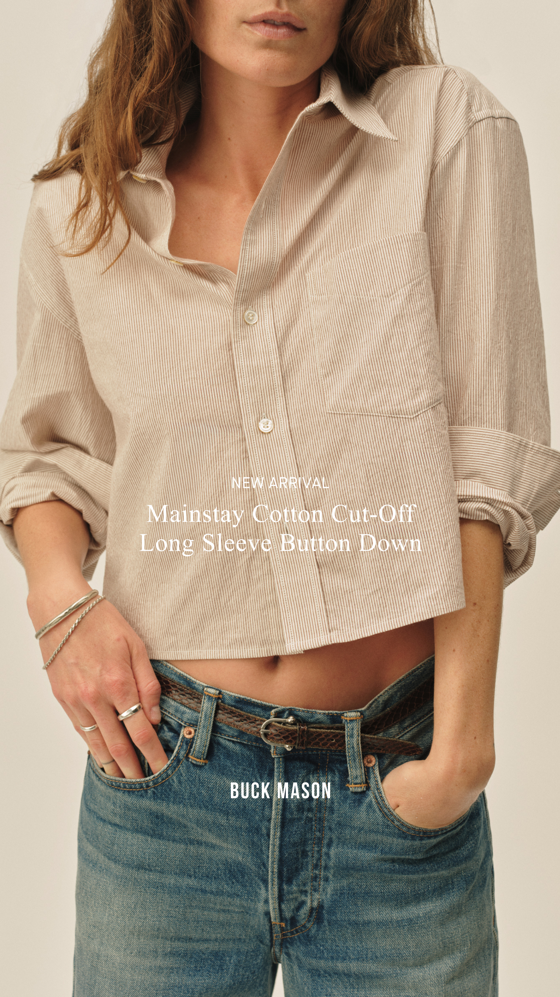 Buck Mason Women's Facebook ad