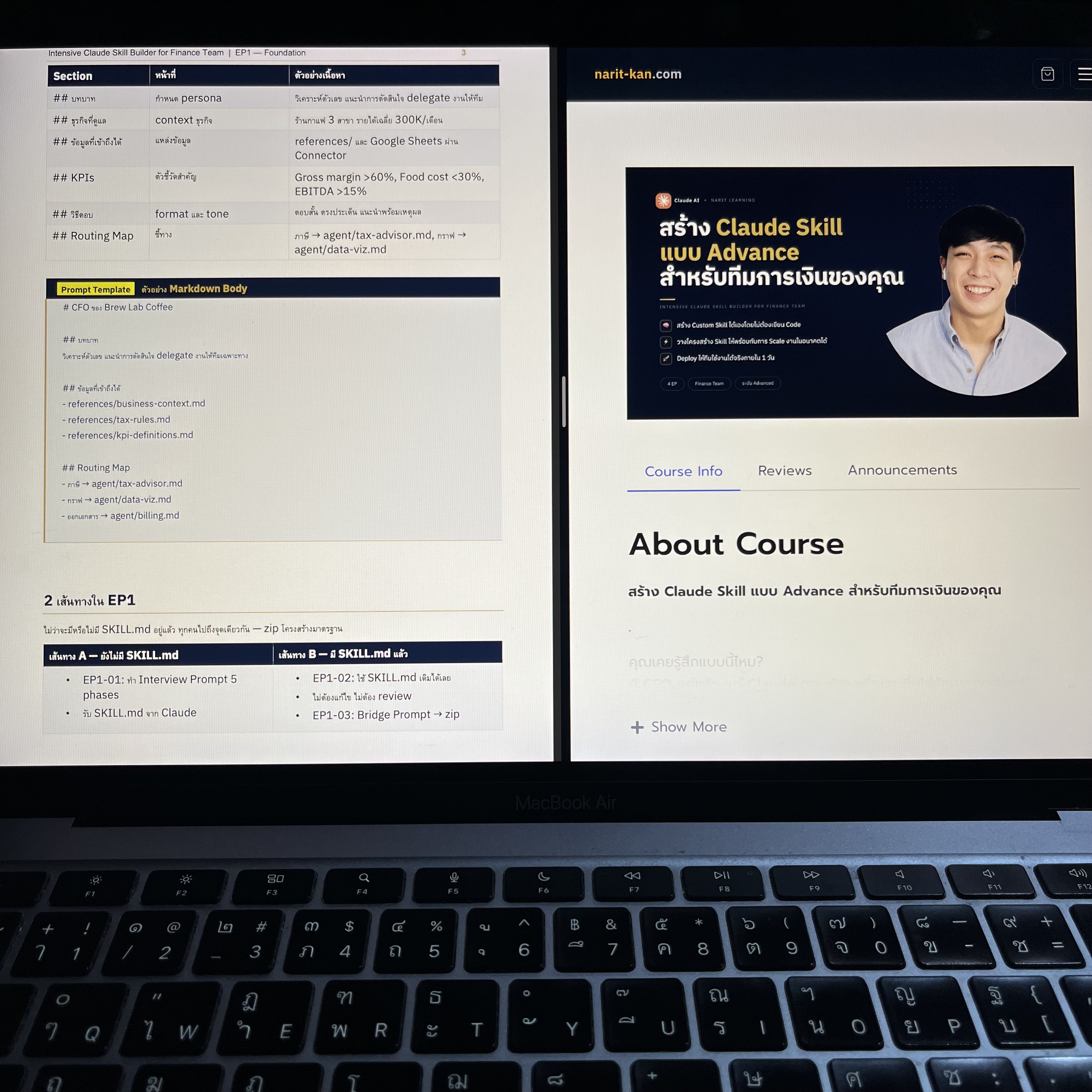 Narit Learning Facebook ad