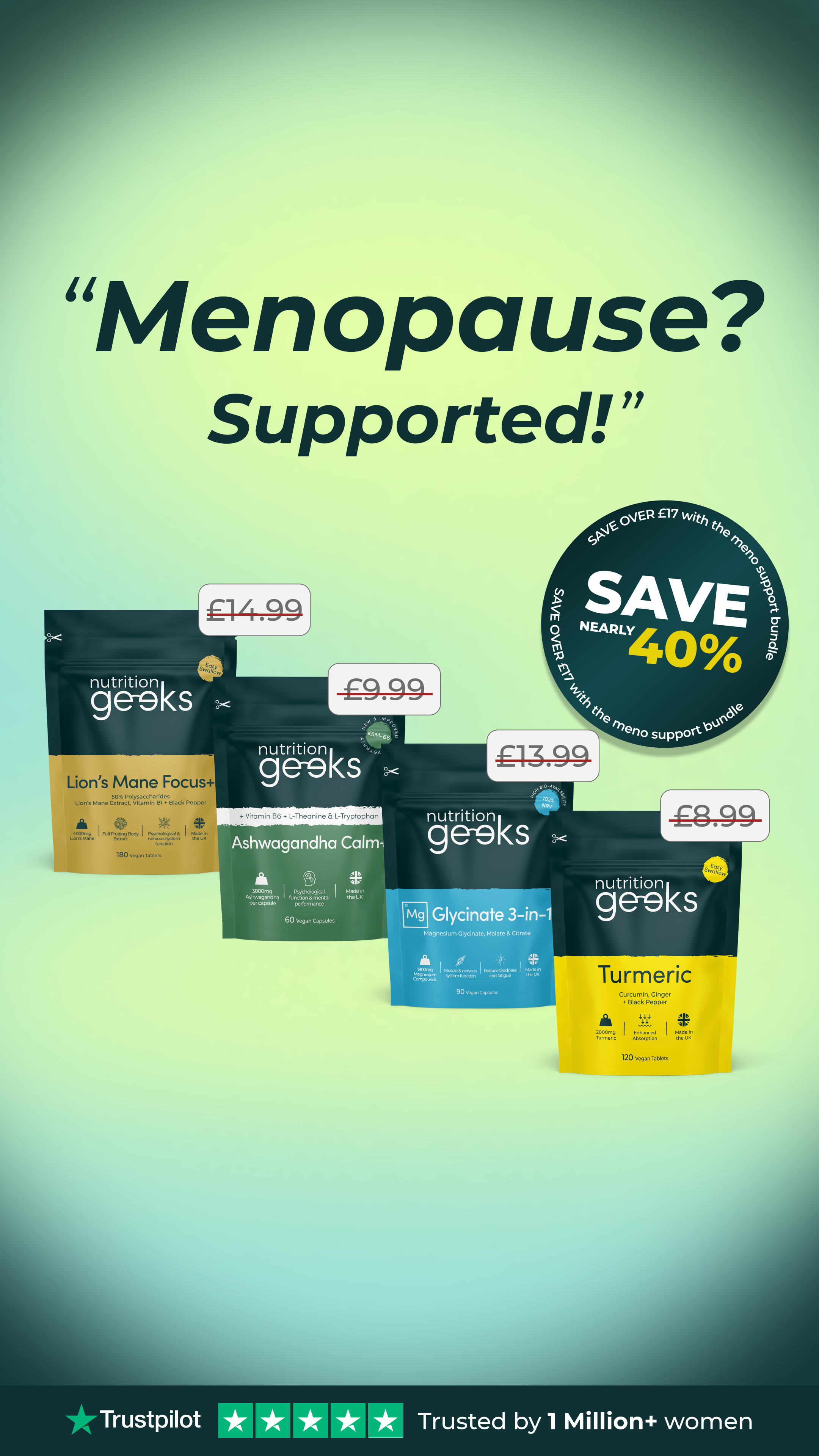 Nutrition Geeks Facebook ad
