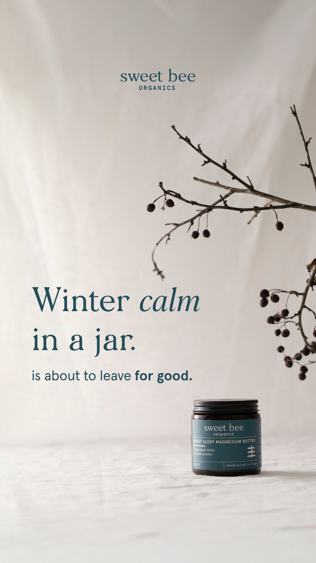 Sweet Bee Organics Facebook ad
