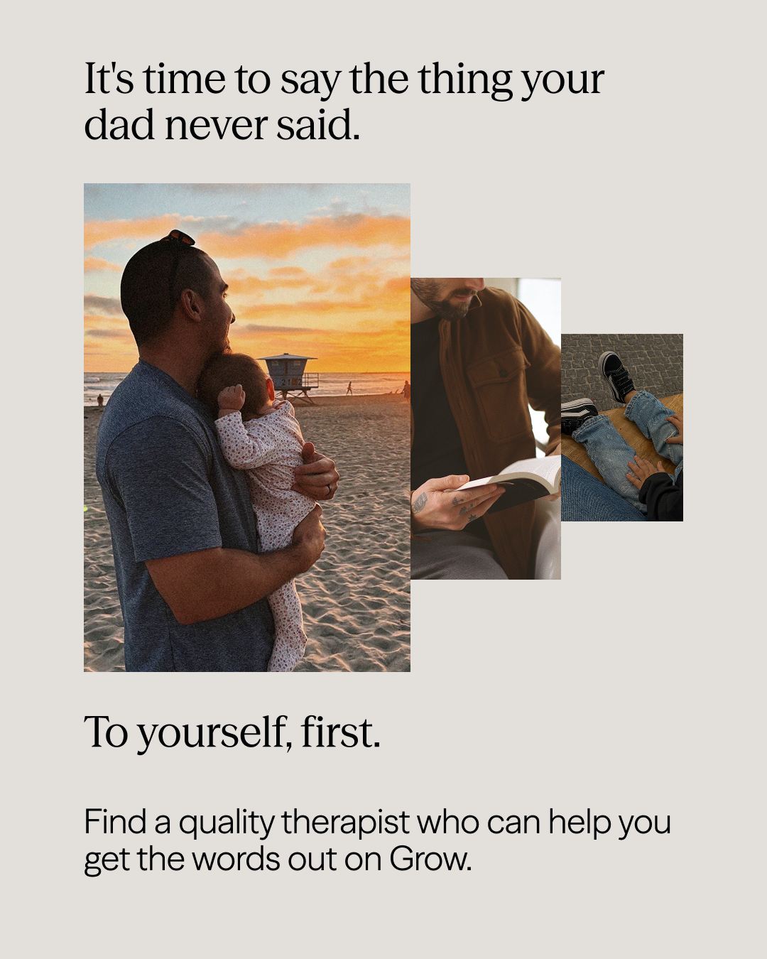Grow Therapy Facebook ad
