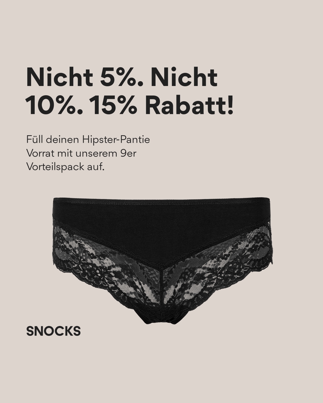 Snocks Facebook ad