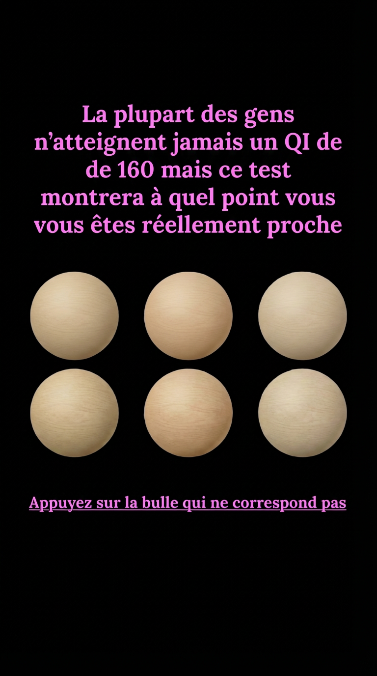 International IQ test Facebook ad