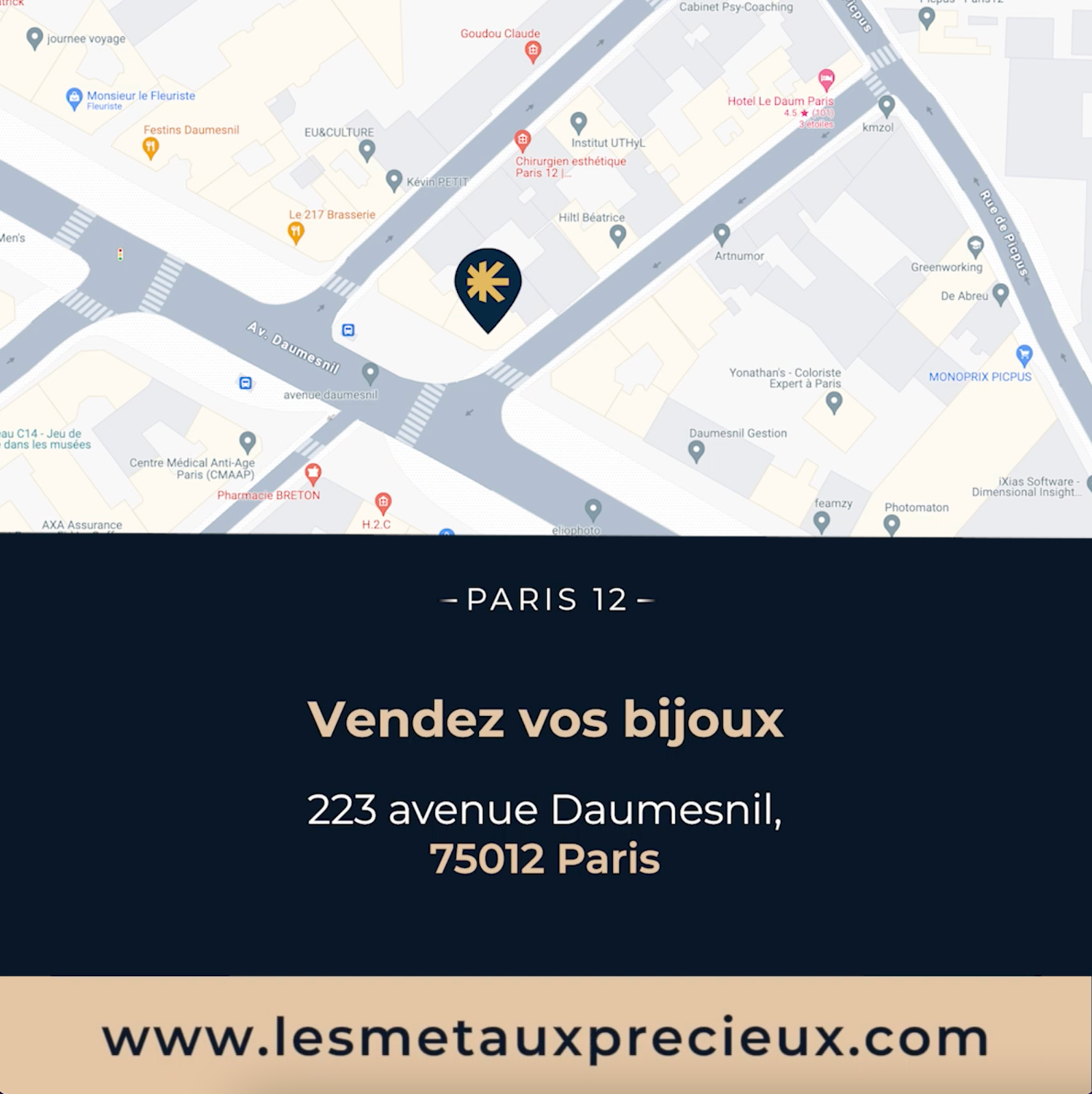 Les Métaux Précieux - LMP Facebook ad from Sep 3, 2024