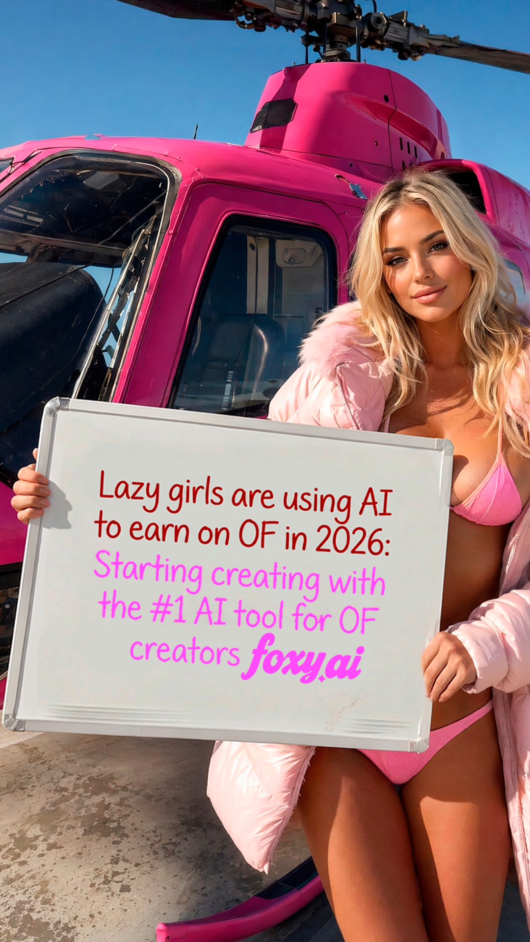 Foxy.ai Facebook ad