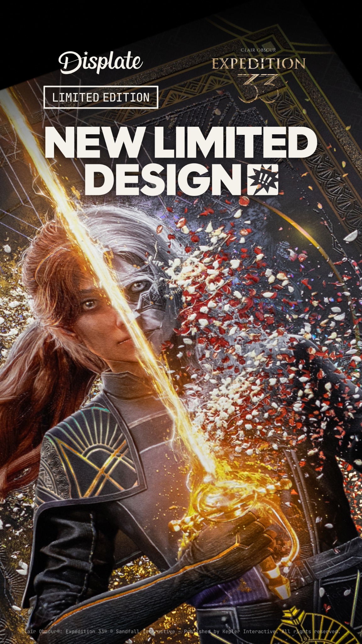 Displate Facebook ad