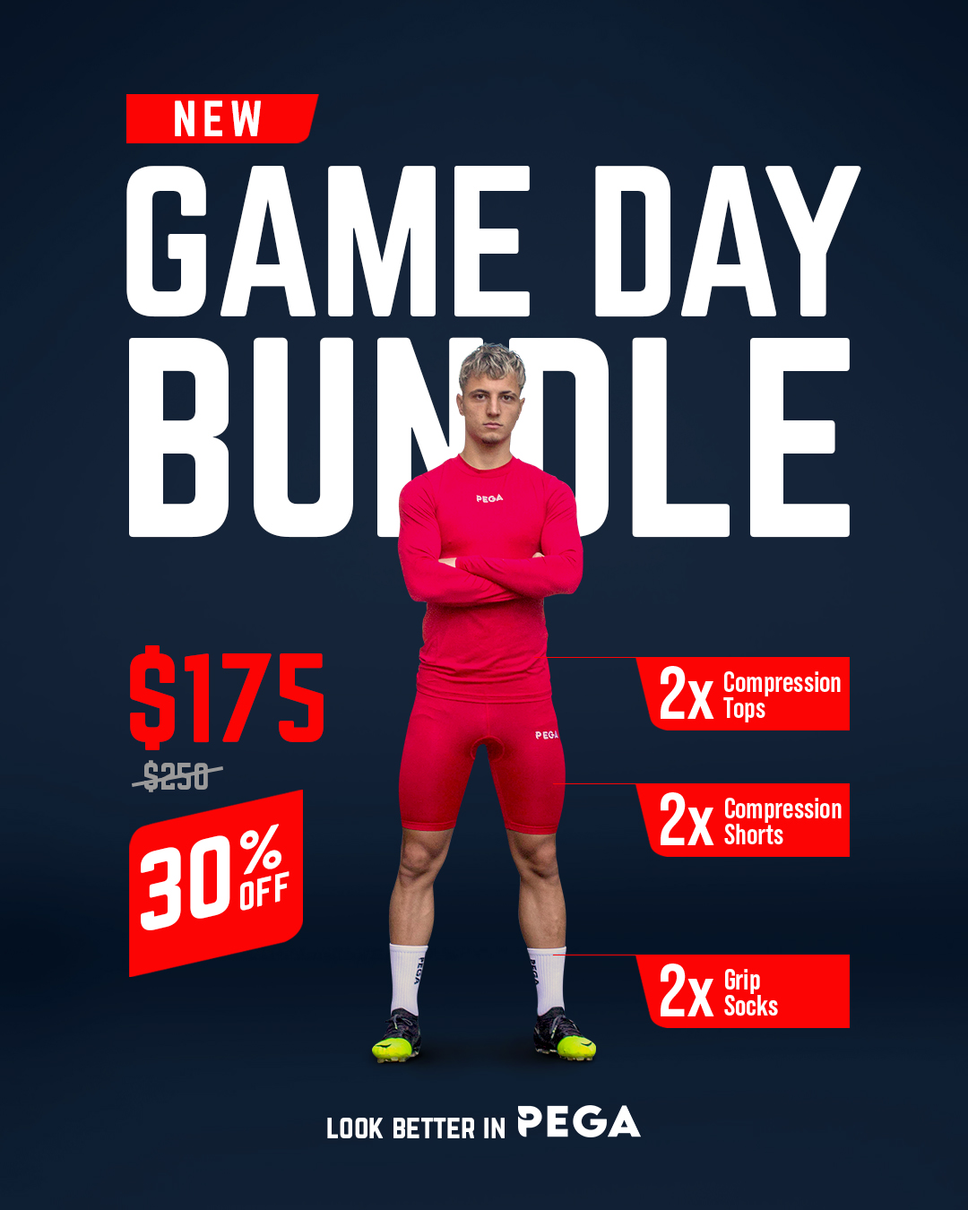 Pega Sports Facebook ad