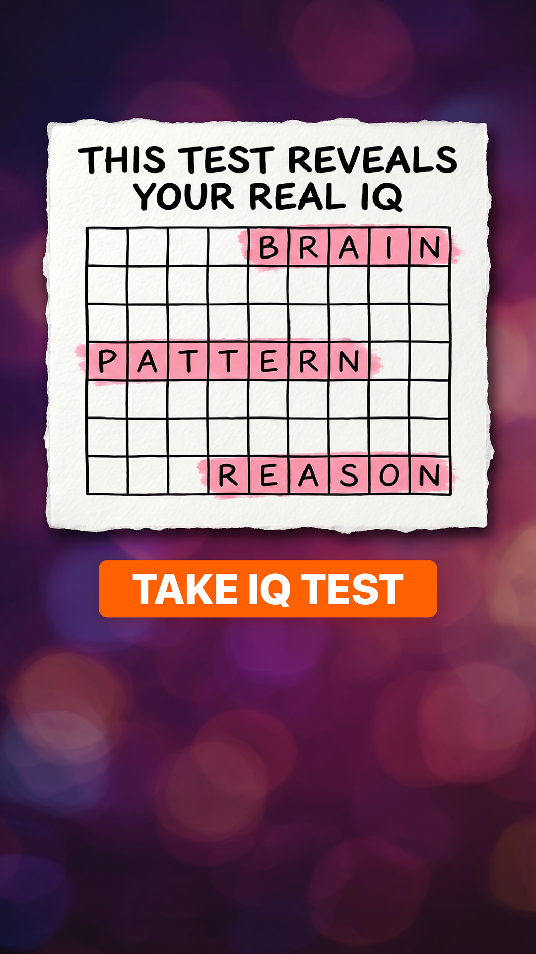 My IQ Facebook ad