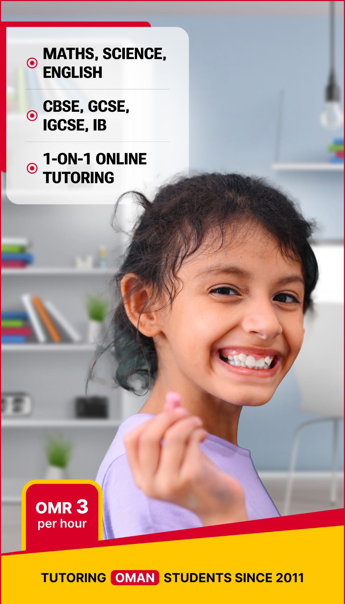 Jaya's Academy Facebook ad