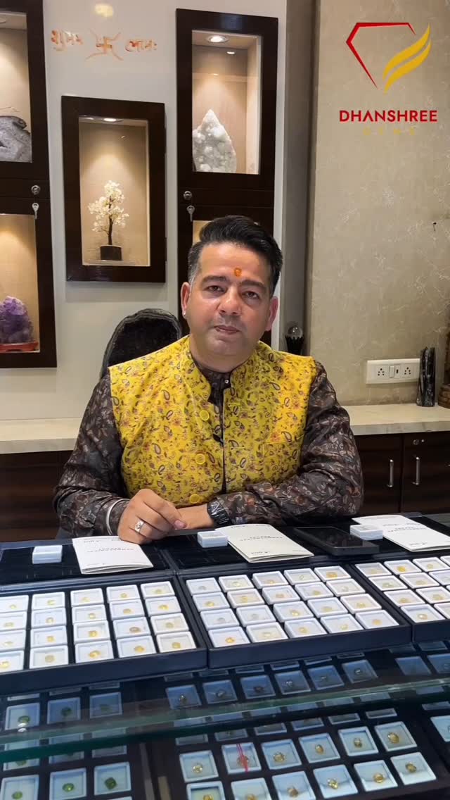 Dhanshree Gems Facebook ad: Unlock the Power of Yellow Sapphire (Pukhraj) Known…