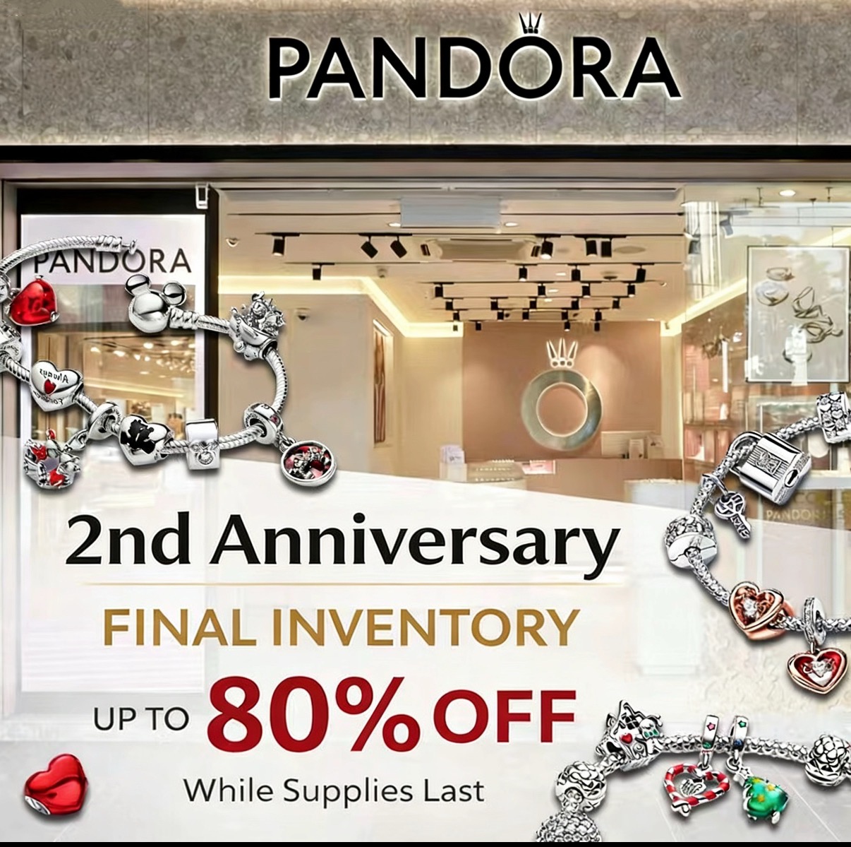 Charm & Bracelets Story Facebook ad from Mar 13, 2026