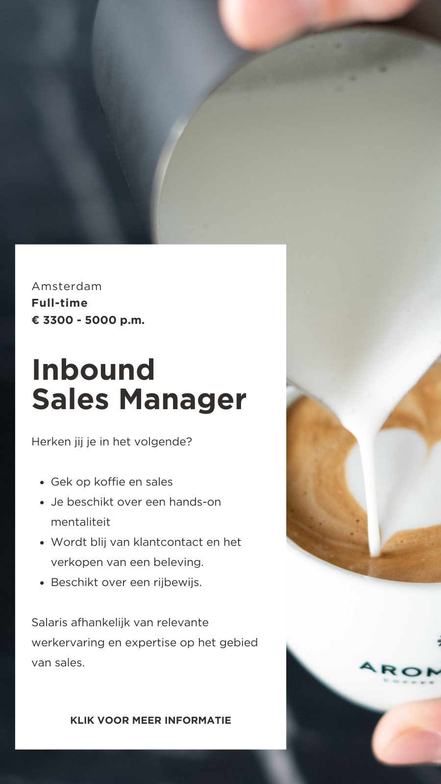 Aroma Club Facebook ad