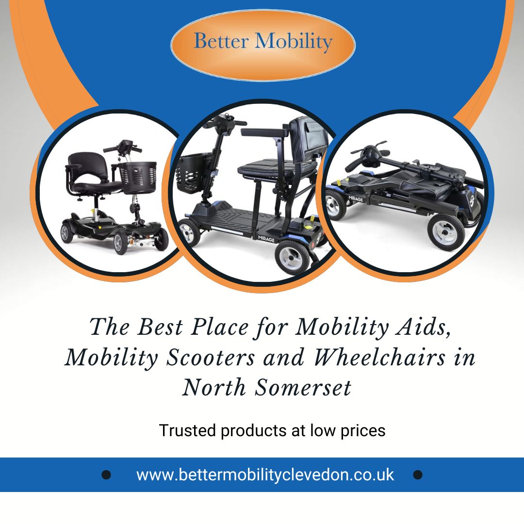 Better Mobility Clevedon Facebook ad: Quality Affordable Mobility Scooters