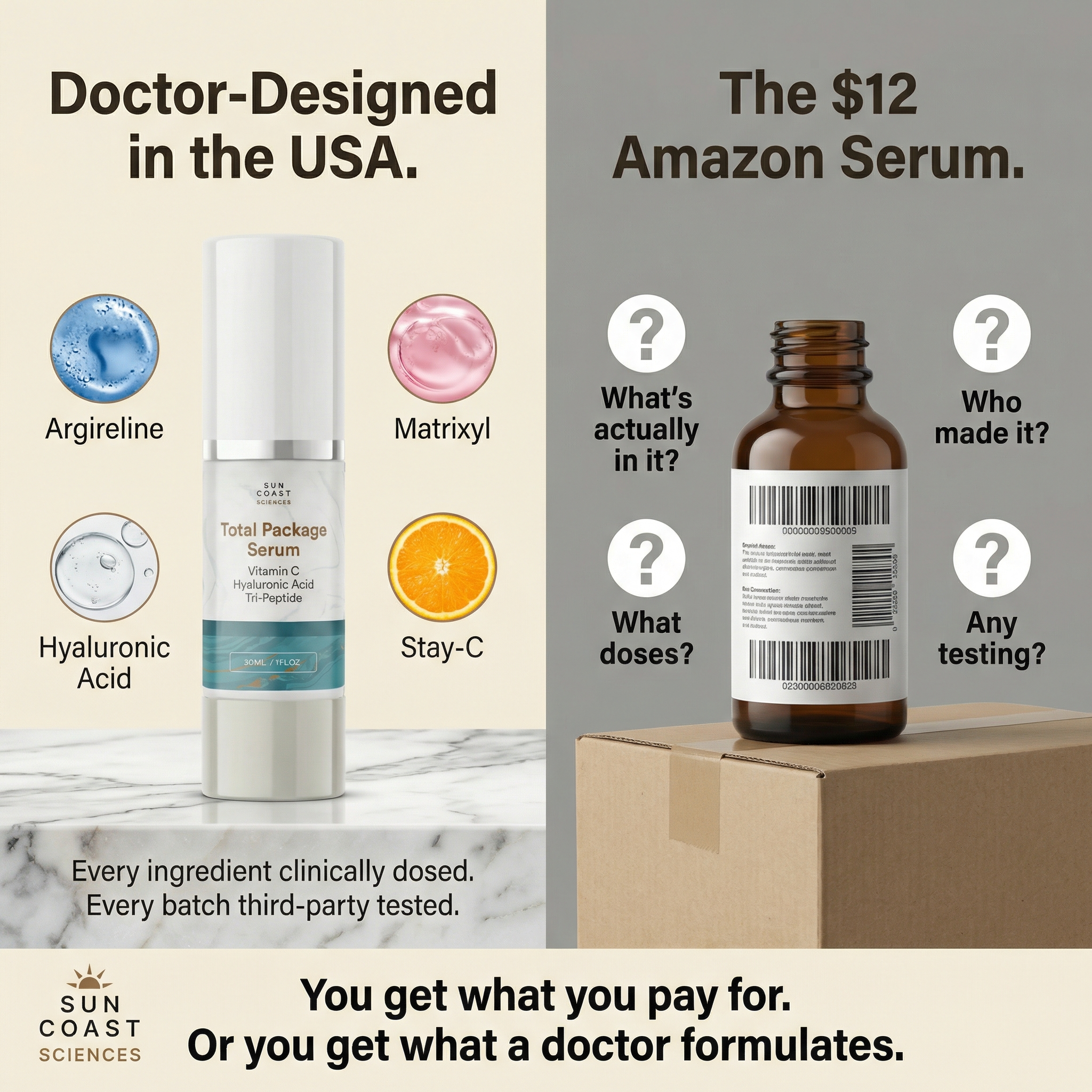 Sun Coast Sciences Facebook ad