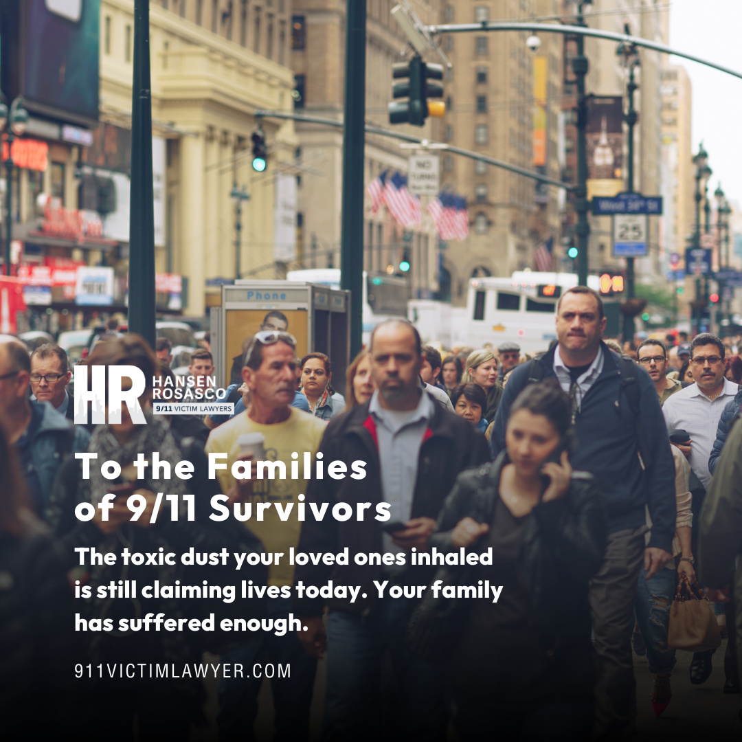 Hansen & Rosasco - 9/11 Victim Lawyers Facebook ad: Hansen & Rosasco | 9/11 Victim Lawyers