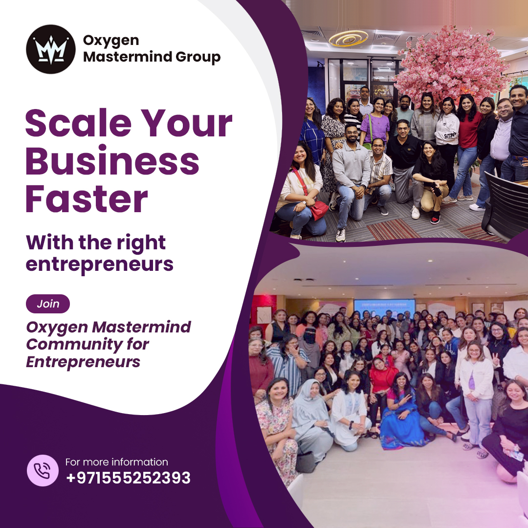 oxygenmastermindeastdubai Facebook ad