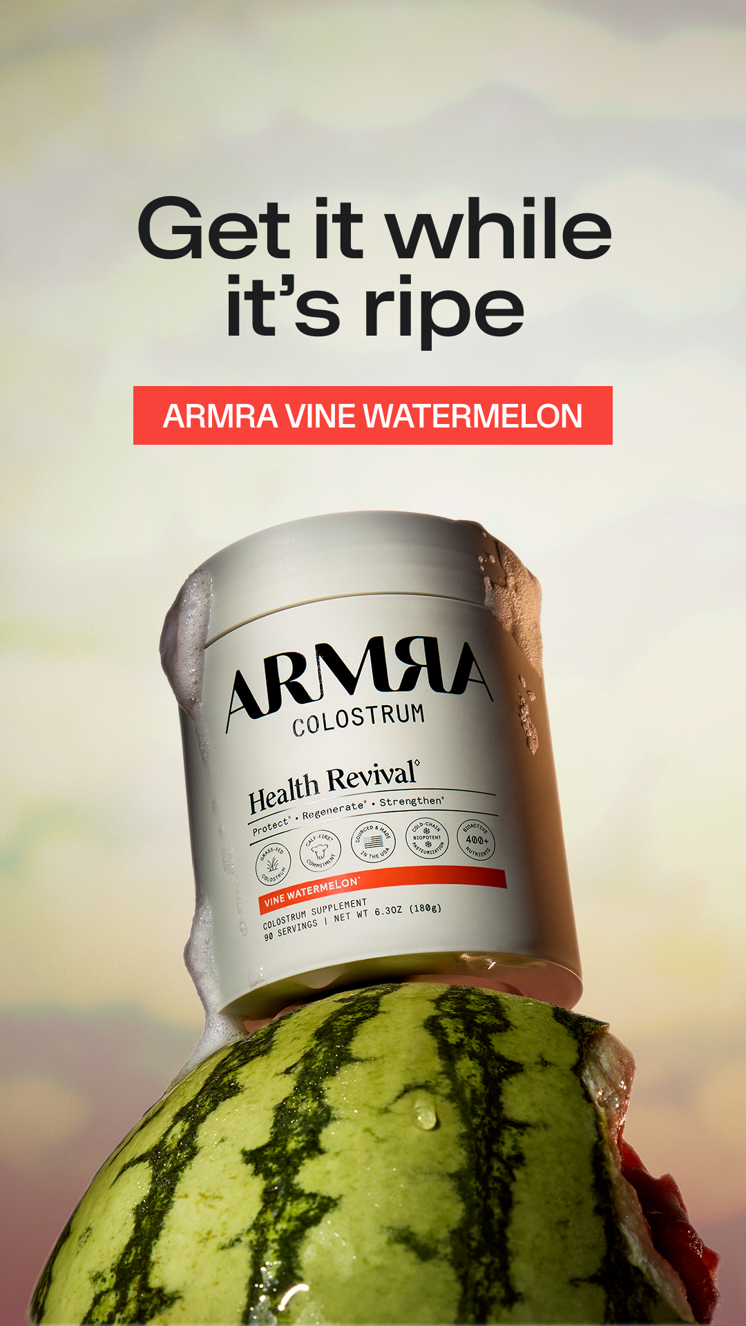 ARMRA Facebook ad