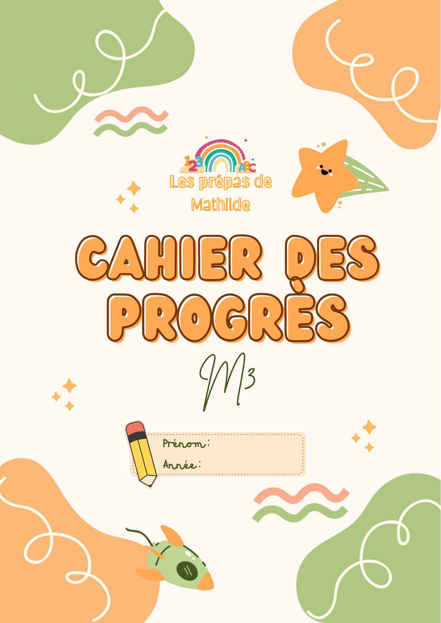 Les prépas de Mathilde Facebook ad: Tu manques de supports pour suivre les progrès…